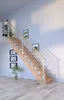 Holztreppe Lindos (Eiche) in gerader Ausführung-80 Produktbild-Vorschau 1