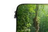 MuchoWow® Laptop Hülle 15 Zoll Boden - Holz - Dschungel - Produktbild-Vorschau 3