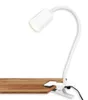 LED svietidlo s klipom, 2,4 W, 290 lm, 3000 K, biela farba, Náhľad obrázku produktu 1