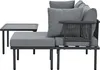 Merax Gartenmöbel-Set mit Sofa, Couchtisch & Fußhocker – Produktbild-Vorschau 8