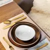 Sambonet Cortina Edelstahl/PVD Gold Besteck 30tlg.Vh. Produktbild-Vorschau 2