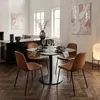 Esstisch 70x70cm für Restaurant Küche schwarz Marmoreffekt Produktbild-Vorschau 2
