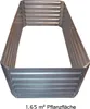 Hochbeet verzinkt Blech (184 x 60 x 90 cm) Produktbild-Vorschau 3