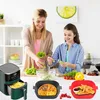 Silikon Backform für Heißluftfritteuse-Backpapier Für Produktbild-Vorschau 7