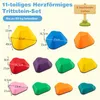 GOPLUS Balanciersteine für kinder 11er-Set, Rutschfeste Produktbild-Vorschau 5