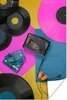 MuchoWow® Poster Musik aus früheren Jahren 20x30 cm - Produktbild-Vorschau 1