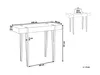 BELIANI Konsolentisch Braun Schwarz 40 x 100 cm MDF Produktbild-Vorschau 3