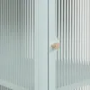 CALICOSY - Vitrine avec 2 portes vitrées et 3 étagères en Voir les images du produit 8
