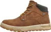 A side view of a brown leather boot. Produktbild-Vorschau