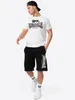 Lonsdale Herren Shorts Normale Passform Logo Jam, Black, L Produktbild-Vorschau 6