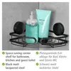 WENKO Static-Loc® Plus półka narożna Pavia czarna, półka Podgląd zdjęcia produktu 3