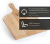 DOLCE MARE Pizzastein beige Inkl. Holz-Pizzaschieber - Produktbild-Vorschau 3