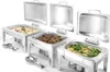 HENDI Chafing dish Satiniert GN 2/3 Produktbild-Vorschau 1