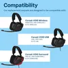 MMOBIEL Ersatz Ohrpolster für Corsair Void Elite Wireless / Produktbild-Vorschau 4