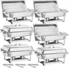 SucceBuy Set di piatti rettangolari scaldavivande 8,5 L (6 Anteprima dell’immagine prodotto 1