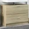 Waschbeckenunterschrank Sonoma-Eiche 78x37x59 cm Produktbild-Vorschau 2