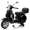 Elektrický skúter Vespa Piaggio PX150 čierny pre deti 12V 2 Náhľad obrázku produktu 5