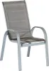 A single outdoor chair on a white background. Produktbild-Vorschau