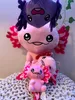 Axolotl Kuscheltier Echse Molch Figur Plüsch 22 cm Plüsch Produktbild-Vorschau 4