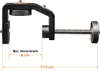 Walimex pro KX-20 Stativklemme mit Mittelsäule, Universal Produktbild-Vorschau 4