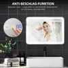 Miroir de salle de bain LED HOMCOM, coussin anti-buée, 3 Voir les images du produit 7