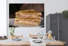 MuchoWow® Poster Gestapeltes Sandwich zum Frühstück oder Produktbild-Vorschau 3