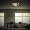 Deckenlampe Wellenförmige Deckenleuchte Schlafzimmer Produktbild-Vorschau 4