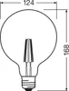 OSRAM LED Globe Lampe Superstar Plus G120 E27 Filament 11W Produktbild-Vorschau 6