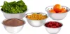 Relaxdays Rührschüssel Set, 5-teilig, Edelstahl, Produktbild-Vorschau 1
