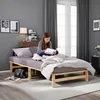 Homestyle4u Bett 100x200 cm Jugendbett Bettgestell Holzbett Produktbild-Vorschau 4