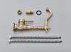 Wasbakmengkraan Ari Antique, retro, messing, draaibare Productafbeelding-voorbeeld 12