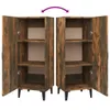 The Living Store Sideboard Räuchereiche 34,5x34x90 cm Produktbild-Vorschau 10