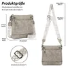 Sac à bandoulière pour femme, taille moyenne, sac Voir les images du produit 8