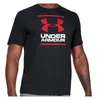 Under Armour Ua Gl Foundation Ss T Czarny / Biały / Podgląd zdjęcia produktu 6
