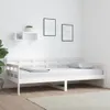 vidaXL Tagesbett Weiß Massivholz Kiefer 90x200 cm Produktbild-Vorschau 2