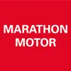 The image contains the words "MARATHON MOTOR" in white text on a red background. Produktbild-Vorschau