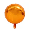 Pallone in foil rotondo, arancione, ca. 45 cm Anteprima dell’immagine prodotto 1