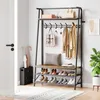 Perchero para recibidor con asiento y estante para zapatos, Vista previa de la imagen del producto 5