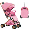 Poussette 0-36 mois Poussette avec position allongée Rose Voir les images du produit 1