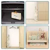 Collage showing a foldable foam mat in different settings: in a car trunk, standing in a room, stored in a closet, and in a crib. Anteprima dell’immagine prodotto