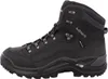 A black LOWA Renegade GTX hiking boot is shown from the side against a white background. Produktbild-Vorschau