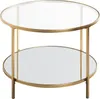 HAKU Beistelltisch Couchtisch gold - Metall, Produktbild-Vorschau 3