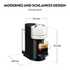 A Nespresso coffee machine with dimensions indicated. Produktbild-Vorschau