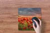 MuchoWow® Mauspad Mousepad Sonnenuntergang über einem Feld Produktbild-Vorschau 3
