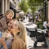 tectake® Emma skládací kočárek, s 5bodovými pásy, brzdou a Náhled obrázku produktu 10
