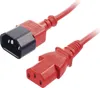 Cavo di prolunga IEC Lindy da 1 m, rosso Anteprima dell’immagine prodotto 3