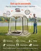 VEVOR Transparentes Zelt, 127x127x170 cm, Pop-up-Zelt für Produktbild-Vorschau 2