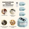 Interaktives Katzenspielzeug, Elektrisches Laufendes Produktbild-Vorschau 4