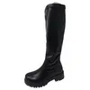 A single black boot is shown against a white background. Voir les images du produit