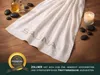 Saunatuch aus Baumwolle, 100% Baumwolle, 80x200 cm, weiß Produktbild-Vorschau 6
